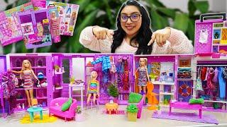 Le HAGO un MEGA CLOSET DE ENSUEÑO a BARBIE con 3 CLOSETS DIFERENTES