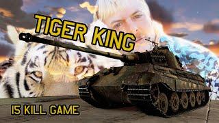 TIGER KING 15 KILLS - Tiger II H in War Thunder - OddBawZ