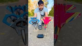 Remote Control Fighter jet ️ RC drone Flying Testing 