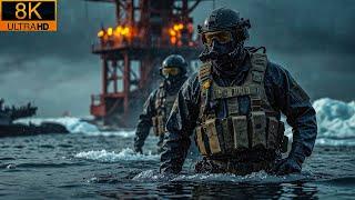 U.S. Navy SEALs｜The Russian Oil Rig Hostage Rescue Operation｜Modern Warfare 2 Remastered｜8K