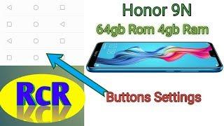 Honor 9n buttons Settings 