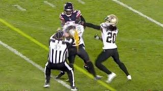 Bears vs Saints Fight FULL SEQUENCE (EJECTION) | NFL Game Highlights