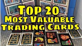 Top 20 Most Valuable Trading Cards