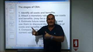 AS-Level Economics Video 21 - Cost-Benefit Analysis