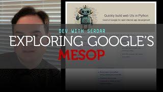 Google Mesop | A framework for web-based Python apps