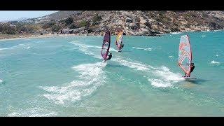 Wind Surf - FreeStyle Show - Naxos Island