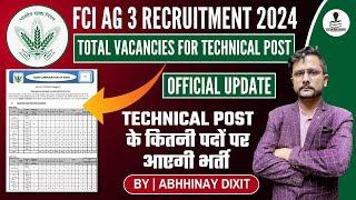 FCI Recruitment 2024 | FCI Vacancy 2024 | FCI AG-3 | FCI Manager | FCI AGM | Technical Vacancy 2024