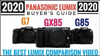 Panasonic Lumix G7 vs G85 vs GX-85