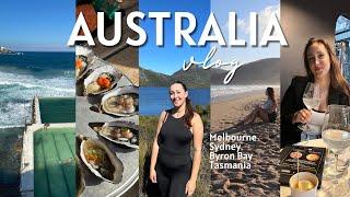 AUSTRALIA travel vlog | melbourne, sydney, byron bay & tasmania 