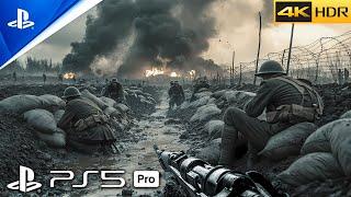 (PS5 PRO) WWII - OPERATION OVERLORD 1944 | IMMERSIVE Realistic ULTRA Graphics Gameplay [4K 60FPSHDR]