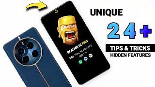 Realme 12 Pro Tips & Tricks | Realme 12 Pro 5G Top 24+ Unique Hidden Features & Settings