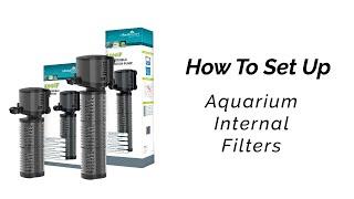 All Pond Solutions IF Aquarium Internal Filters Set Up Guide - 500IF, 1000IF, 1500IF & 2500IF