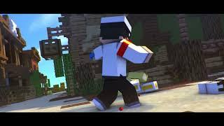 Intro Minecraft : Minecraft VN NKN (Mine Imator + After Effects) [Template By golerm xd]