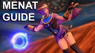 Menat Basic Overview and Movelist Walkthrough - Street Fighter V Guide