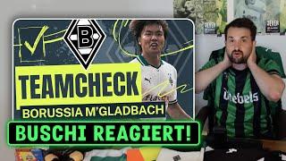 Bundesliga Teamcheck!Borussia Mönchengladbach! Buschi reagiert auf @ligainsiderdaily  🟢