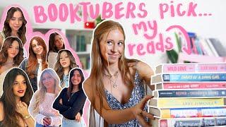 Booktubers Control What I Read For a Month