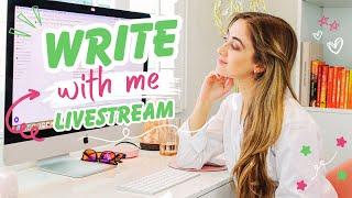 Write With Me LIVESTREAM ️ super chill writing session