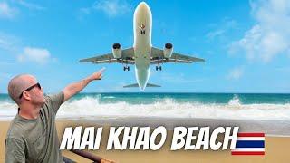 PLANE SPOTTING on Mai Khao Beach PHUKET Thailand