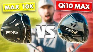 PING G430 MAX 10K vs TaylorMade Qi10 MAX | Battle of 10,000 MOI!