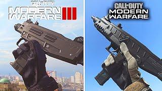 Modern Warfare III vs MW2019 - Weapons Graphic Comparison