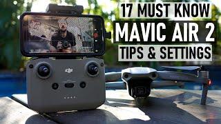 17 MUST KNOW Mavic Air 2 Tips & Settings + Secret Menu | DansTube.TV