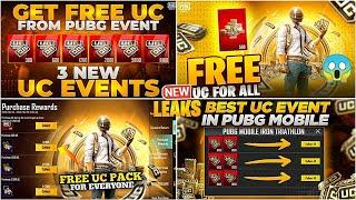 OMG  GET FREE 5,0001,000 UCFOR EVERYONE | NEW FREE UC EVENT PUBGM| 3.4 NEW FEATURE | PUBGM/BGMI