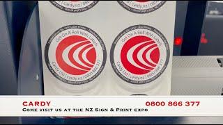 Cardy at the NZ Sign and Print Expo