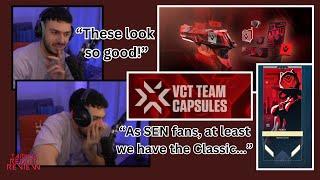 Tarik Reacts to and Rates ALL VCT Team Capsule Bundles