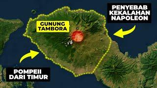 Sepuluh kali lipat dari Letusan Gunung Krakatau, Inilah Letusan Gunung Tambora