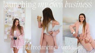 I STARTED A BUSINESS! *my post-grad plans* | social media management + wedding content creator