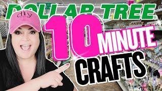 GENIUS  10-Minute Dollar Tree DIY Crafts | Spring Crafts