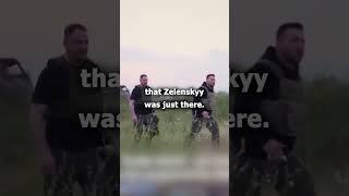 Zelenskyy 40 Kilometres From The Front!