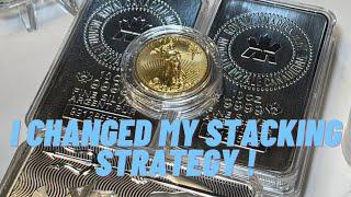 I’m Buying THIS Silver And Gold Bullion! Changing My Stacking Strategy. #silverbullion #gold