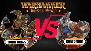 Tomb Kings Vs Brettonia! OldWorld Grow League! Game 1! #oldworld #warhammer #wargaming
