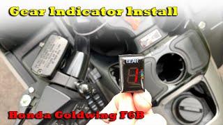 Honda Goldwing - Gear Indicator Installation