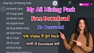 Fl Studio All Sample Pack Download | Kick Dholki Duff Vocal Fx Break AtoZ Pack || It's Abhishek Tech