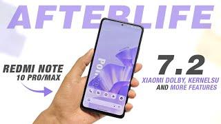 AfterLife Project 7.2 Official For Redmi Note 10 Pro/Max | Android 14 | XiaomiDolby, KernelSU & More