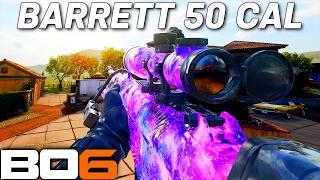 The NEW AMR MOD 4 SNIPER is INCREDIBLE! (Barrett 50 cal in Black Ops 6!)