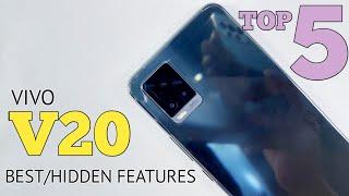 Vivo V20 Top 5 Best/Hidden Featues | Tips and Tricks Vivo V20