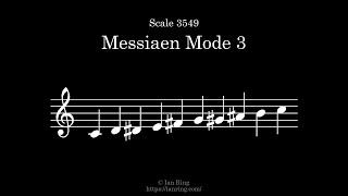 Scale 3549: Messiaen Mode 3