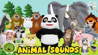 The Animal Sounds Song || Do you know What Sounds does the animals make AM5AM2|| Kids Song || EduFam