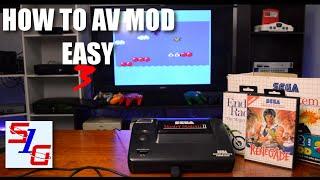 How To AV MOD Master System 2