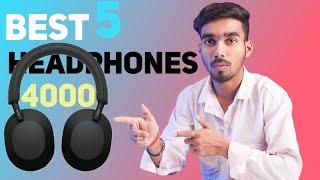 Best 5 Headphone Under 4000/- || Best Heasphones|| #techlegate