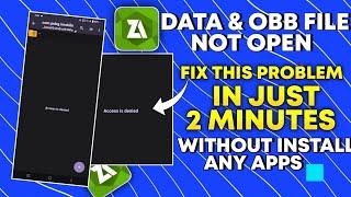Zarchiver Can't Use This Folder | Zarchiver data File Problem | Zarchiver Android Access is denied