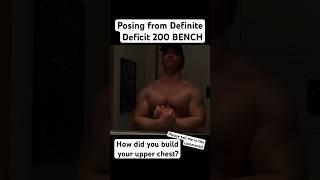 Posing from Definite Deficit 200 BENCH