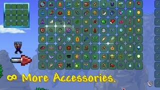 Terraria + THIS many Accessory Slots = This Insanity.
