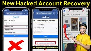 no longer have access to these facebook option not showing problem | Facebook hacked recovery 2024