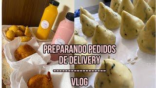 VLOG - Preparando pedidos de delivery 