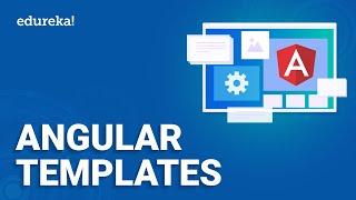 Angular Templates | Angular Template Reference Variables | Angular Components Explained | Edureka