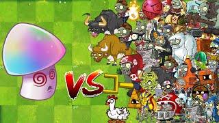 HYPNO SHROOM vs All Zombies In PvZ 2 - Which Zombie Will Destroy Hypno Shroom?